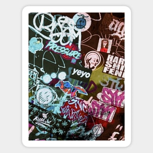 Street Art NYC Graffiti Tag Sticker Sticker